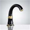 Fontana Commercial Black And Gold Automatic Sensor Faucet